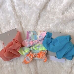 New hair scrunchies
